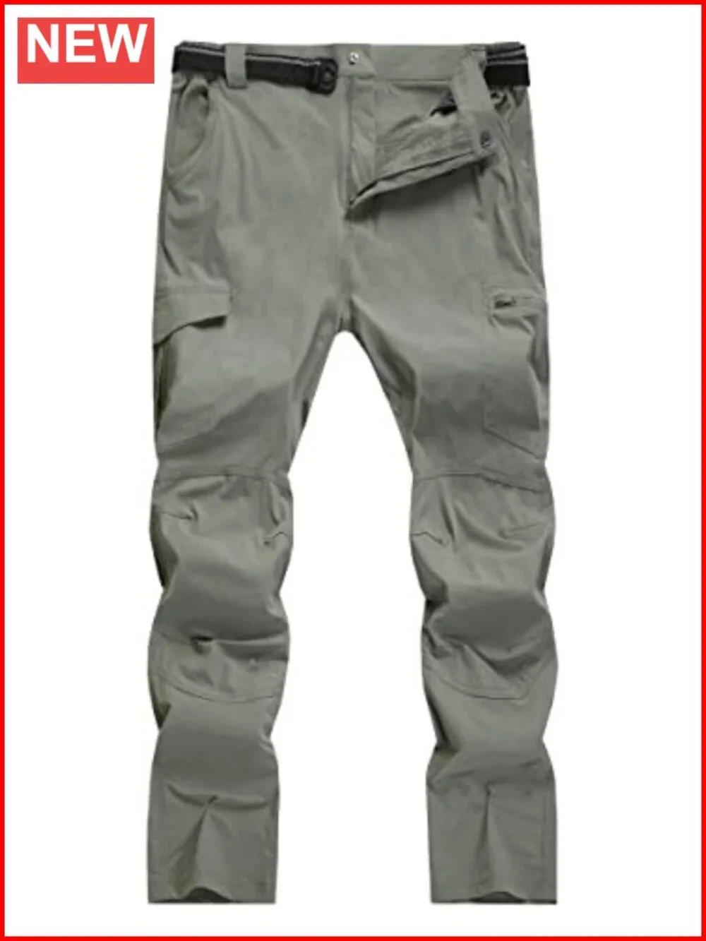 Men's Hiking Cargo Pants Quick-Dry Waterproof 6 Pockets Work Pants Outdoor